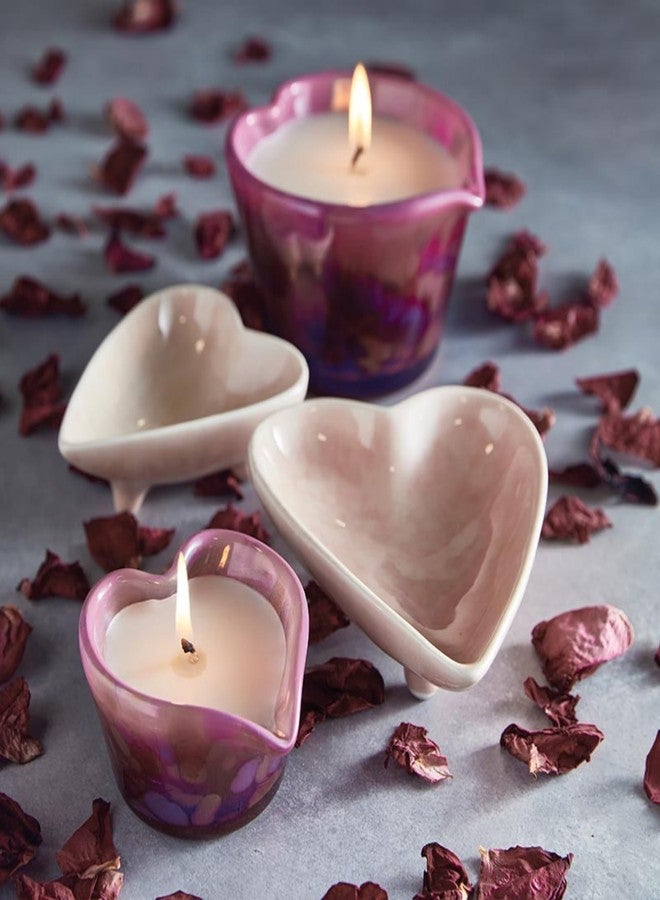 47th & Main Decorative Stoneware Heart Dish, Large 6" - Image 2